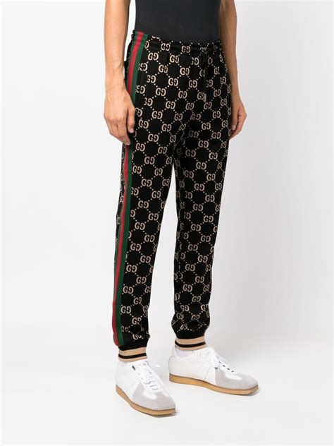 gucci track pants mens replica|gucci track pants women's.